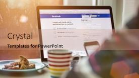  Presentation with login - PPT theme consisting of prague-czech-republic-november-17 background and a coral colored foreground