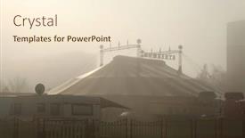  Presentation with circus - Presentation design consisting of prague-czech-republic-november-20 background and a cream colored foreground