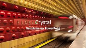  Presentation with metro train - 