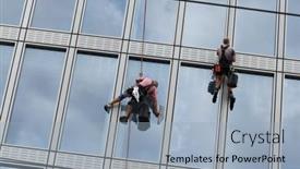  Presentation with access - PPT theme having prague-czech-republic-september-5 background and a light blue colored foreground