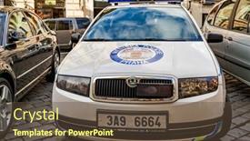  Presentation with czechia - Slide set having prague-czechia-october-6-2009 background and a tawny brown colored foreground