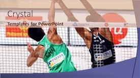  Presentation with beach volleyball - 