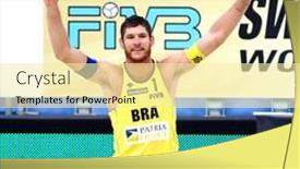  Presentation with beach volleyball - 