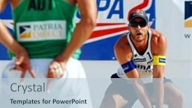  Presentation with beach volleyball - 