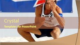  Presentation with beach volleyball - 