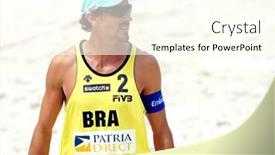  Presentation with beach volleyball - 