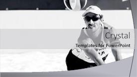  Presentation with beach volleyball - 