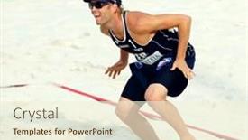  Presentation with beach volleyball - 