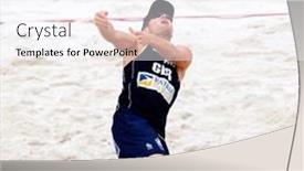  Presentation with beach volleyball - 