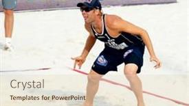  Presentation with beach volleyball - 