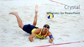  Presentation with beach volleyball - 