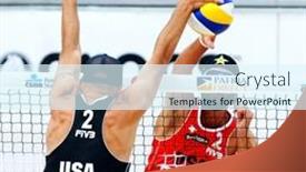  Presentation with beach volleyball - 