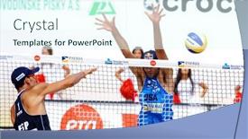 Presentation with beach volleyball - 