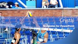  Presentation with beach volleyball - 