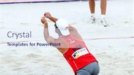  Presentation with beach volleyball - 