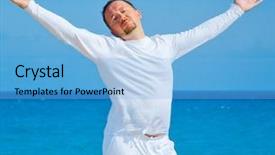  Presentation with praise - Slides enhanced with praise the lord background and a light blue colored foreground