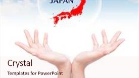  Presentation with earthquake - Audience pleasing slides consisting of pray for japan earthquake crisis backdrop and a lemonade colored foreground