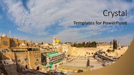  Presentation with prayer - Slide deck having prayer autumn holiday of sukkot background and a  colored foreground