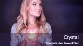  Presentation with candle christmas - Theme having prayer candles - portrait of beautiful blond girl background and a wine colored foreground