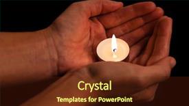  Presentation with praying hands - Amazing slides having prayer praying hope vigil backdrop and a tawny brown colored foreground