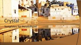  Presentation with city india - Cool new slides with prayer walk - pushkar holy city rajasthan india backdrop and a  colored foreground