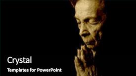  Presentation with jewish - Amazing slide deck having praying woman backdrop and a black colored foreground