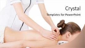  Presentation with sensuality woman black angel relaxing - Audience pleasing PPT layouts consisting of preaty young woman relaxing beeing backdrop and a  colored foreground