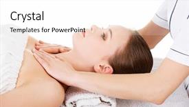  Presentation with sensuality woman black angel relaxing - Colorful PPT theme enhanced with preaty young woman relaxing beeing backdrop and a  colored foreground