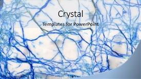  Presentation with stone - Audience pleasing PPT layouts consisting of precious stones - blue and white stone texture backdrop and a light blue colored foreground