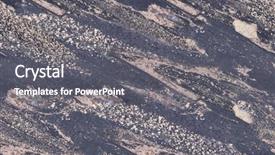  Presentation with gold black - PPT layouts featuring precious stones - gold and black nikel ore background and a gray colored foreground