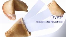  Presentation with cookies - Amazing slide set having good predict - photo of fortune cookies backdrop and a  colored foreground