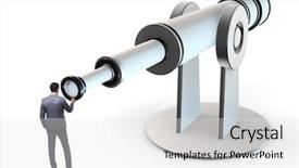  Presentation with financial planning - Theme having predictive intelligence - businessman in financial planning business background and a white colored foreground