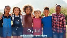  Presentation with quarter - PPT layouts having preg - three quarter length portrait background and a ocean colored foreground