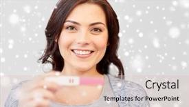  Presentation with fertility - Audience pleasing PPT theme consisting of impregnation - pregnancy fertility maternity and people backdrop and a lemonade colored foreground