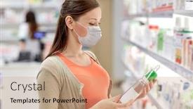  Presentation with anti virus - Amazing PPT layouts having pregnancy-medicine-pharmaceutics-health-care backdrop and a coral colored foreground