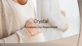  Presentation with motherhood - Audience pleasing presentation theme consisting of pregnancy motherhood people and expectation backdrop and a soft green colored foreground