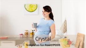  Presentation with healthy people - Amazing PPT layouts having pregnancy people and healthy eating backdrop and a soft green colored foreground