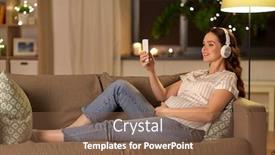  Presentation with pregnancy medicine healthcare and people - Beautiful PPT theme featuring pregnancy-technology-and-people-concept backdrop and a tawny brown colored foreground