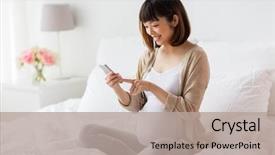  Presentation with pregnancy medicine healthcare and people - Colorful theme enhanced with pregnancy technology and people concept backdrop and a mint green colored foreground