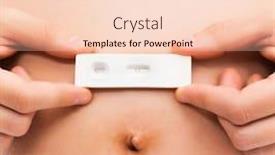  Presentation with pregnant woman - Slides with pregnant-woman-holding-a-pregnancy background and a lemonade colored foreground