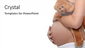  Presentation with teddy bear - Audience pleasing presentation theme consisting of old rusty nail embedded backdrop and a  colored foreground.