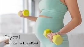  Presentation with pregnant woman - PPT layouts with pregnant-woman-prenatal-training background and a  colored foreground