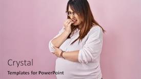  Presentation with pink nails - 