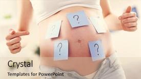  Presentation with question marks - Amazing PPT layouts having question marks on belly backdrop and a lemonade colored foreground