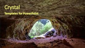  Presentation with cave - Slide deck consisting of christmas and new year greeting card with spruce tree brunches frame and copy space on black chalkboard background top view background and a black colored foreground