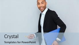  Presentation with holding hands family walking - Amazing theme having prenant - happy young businessman walking holding backdrop and a light blue colored foreground