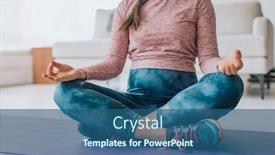  Presentation with prenatal - Presentation theme enhanced with prenatal-yoga-pregnancy-and-meditation background and a ocean colored foreground