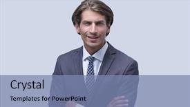  Presentation with tie - PPT layouts consisting of preparation business plans entrepreneurs - thoughtful businessman adjusting his tie background and a  colored foreground