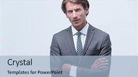  Presentation with crime thriller suit and tie - Slides enhanced with preparation business plans entrepreneurs - thoughtful businessman adjusting his tie background and a  colored foreground