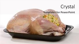  Presentation with baking - Presentation theme having wooden toy bird cage with birds front view background and a lemonade colored foreground